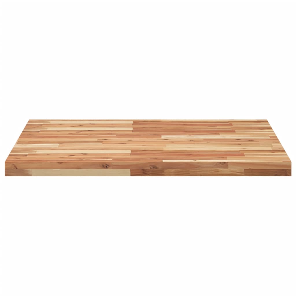 Table Top Square 80x80x4 cm Solid Wood Acacia