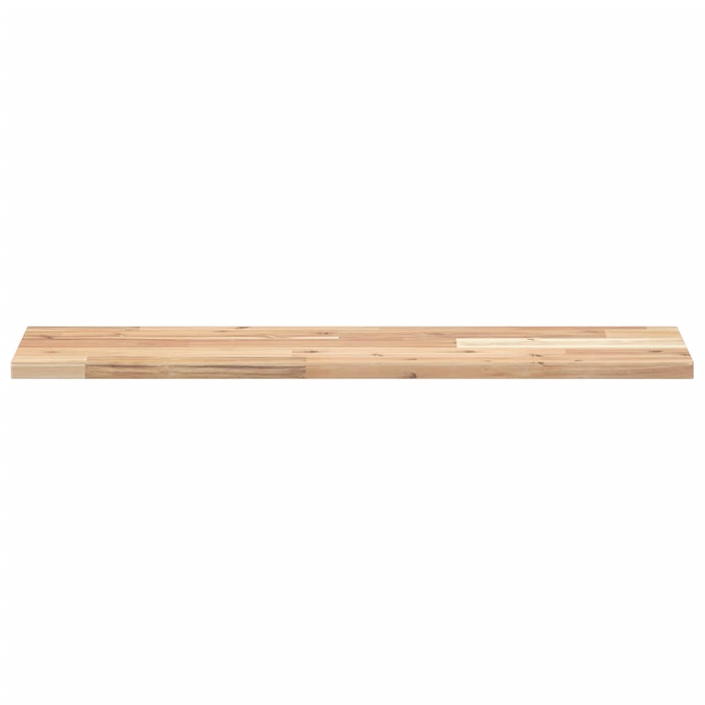 Table Top 100x20x2 cm Rectangular Solid Wood Acacia