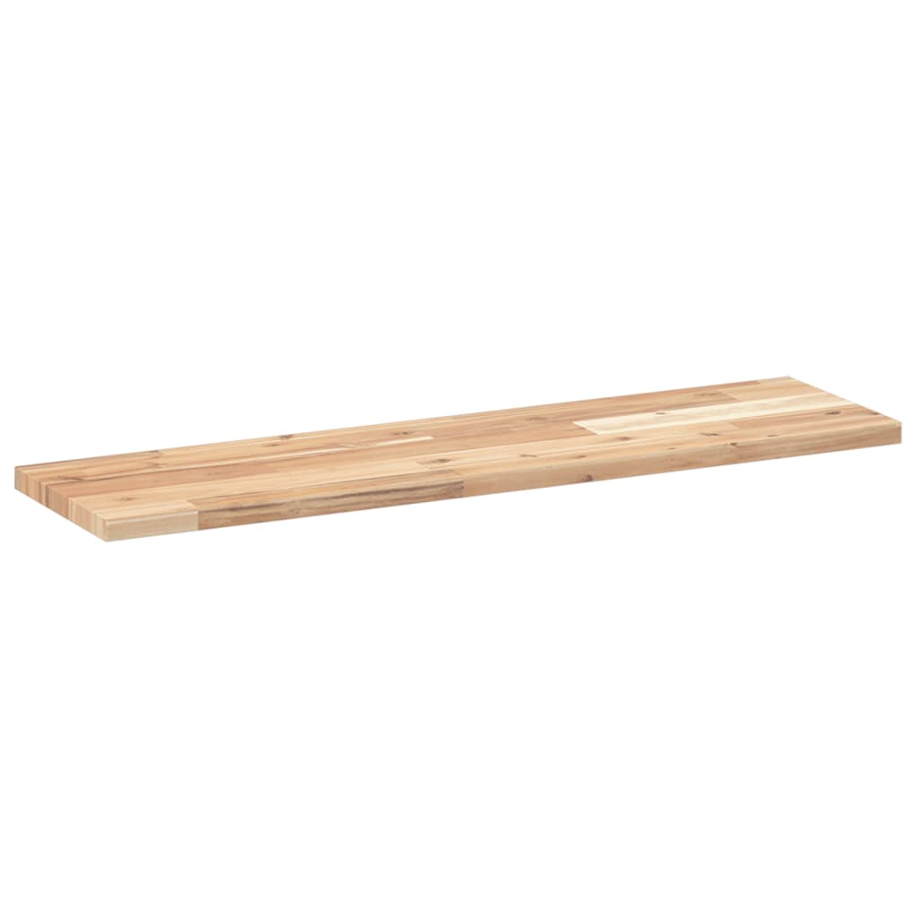 Table Top 100x20x2 cm Rectangular Solid Wood Acacia