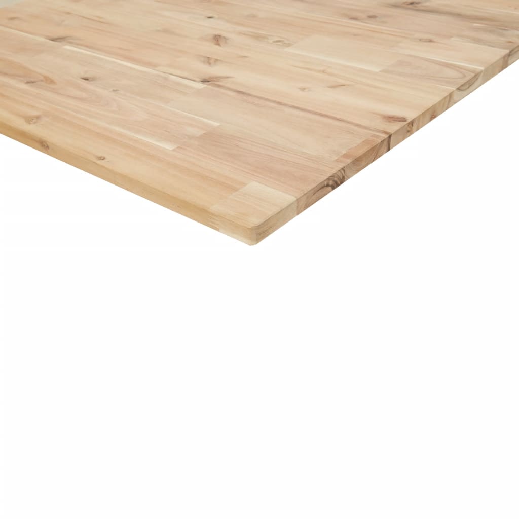 Table Top 60x30x2 cm Rectangular Solid Wood Acacia