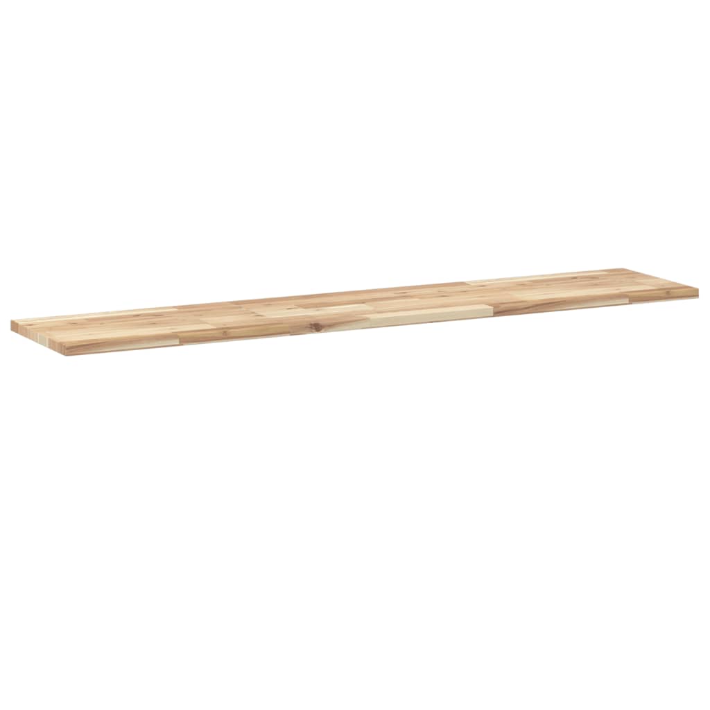 Table Top 140x30x2 cm Rectangular Solid Wood Acacia