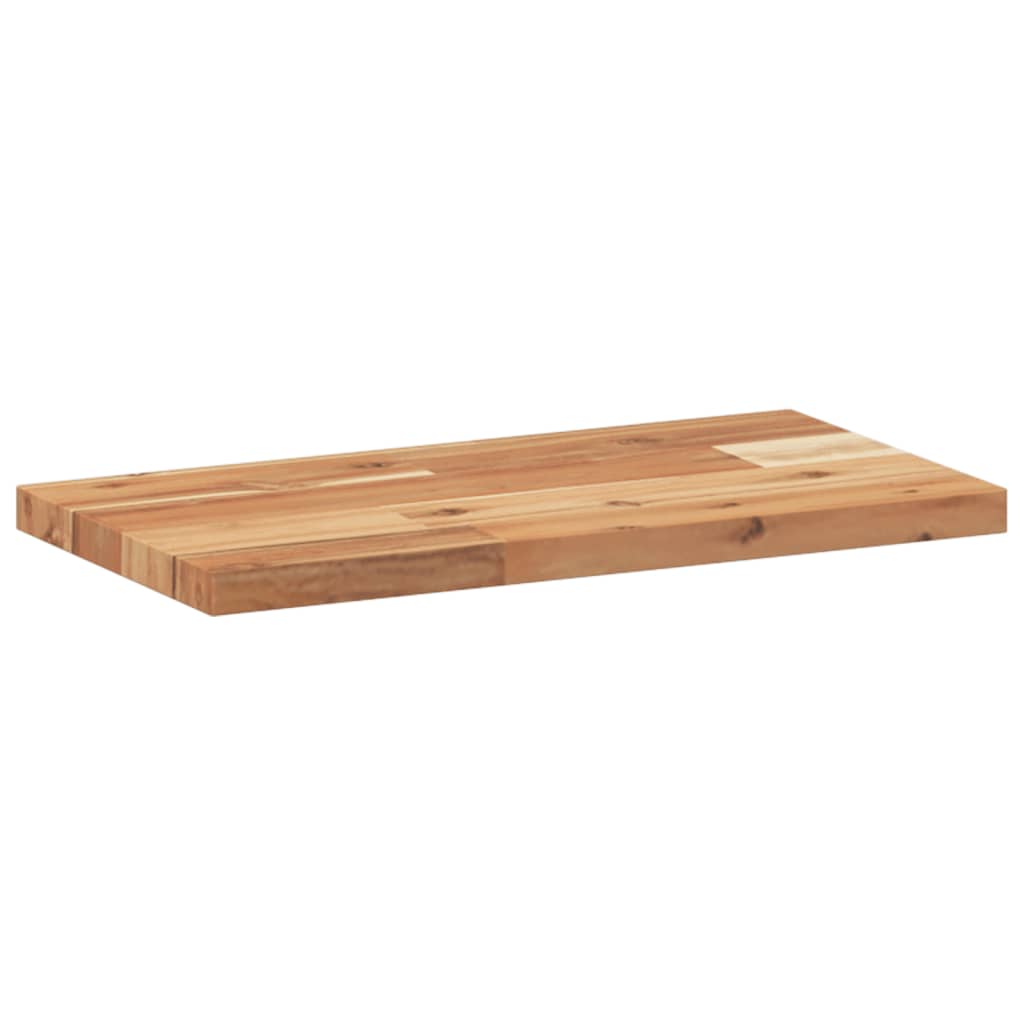 Table Top Rectangular 40x20x2 cm Solid Wood Acacia