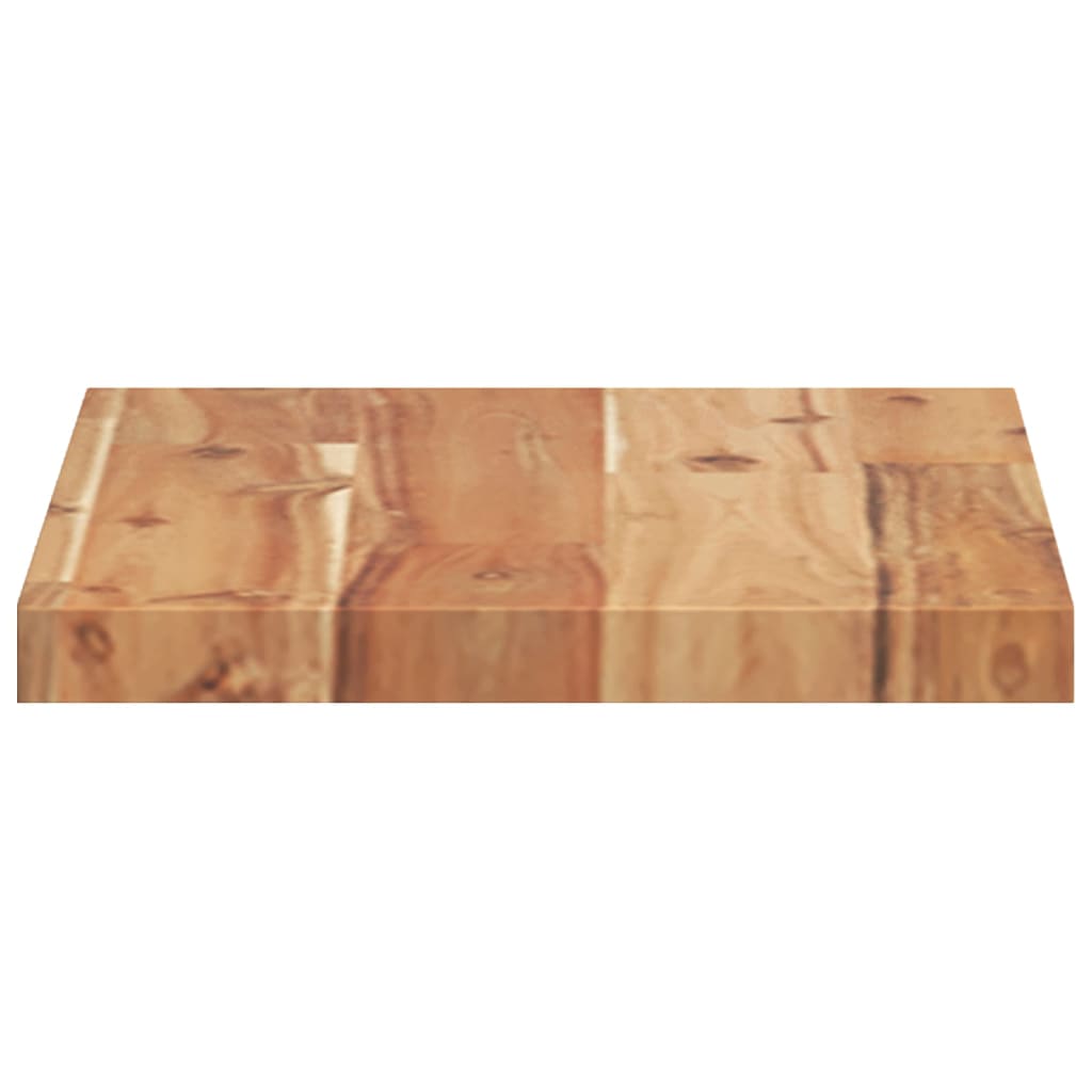 Table Top Rectangular 40x20x2 cm Solid Wood Acacia