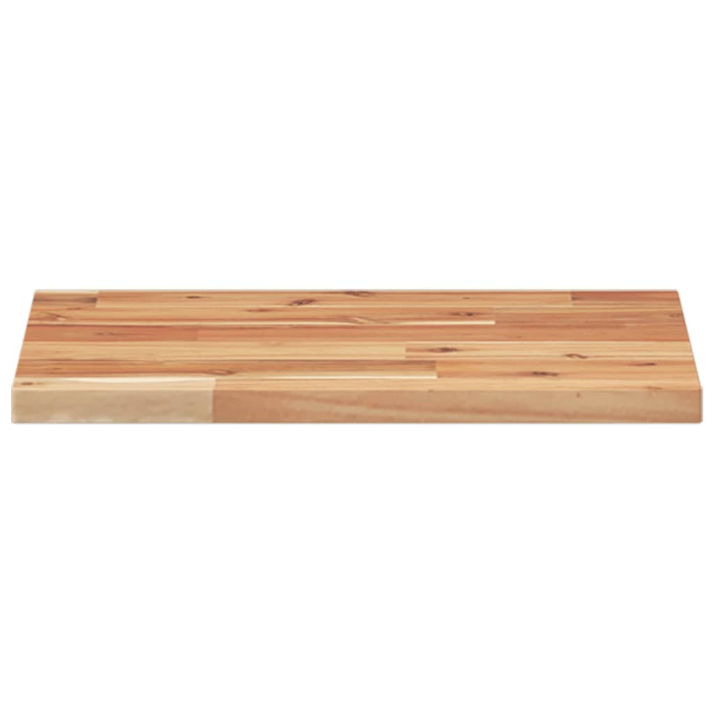Table Top Rectangular 60x30x2 cm Solid Wood Acacia