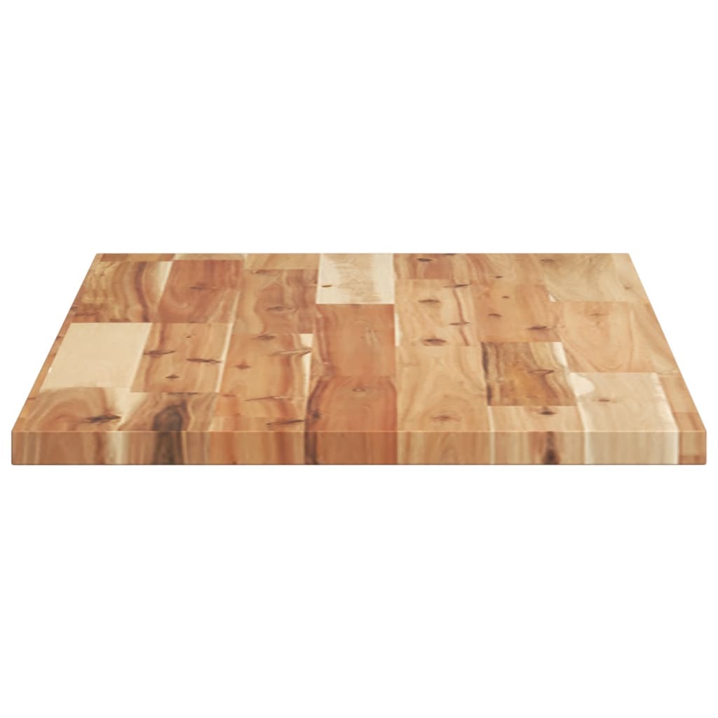 Table Top Rectangular 80x40x2 cm Solid Wood Acacia