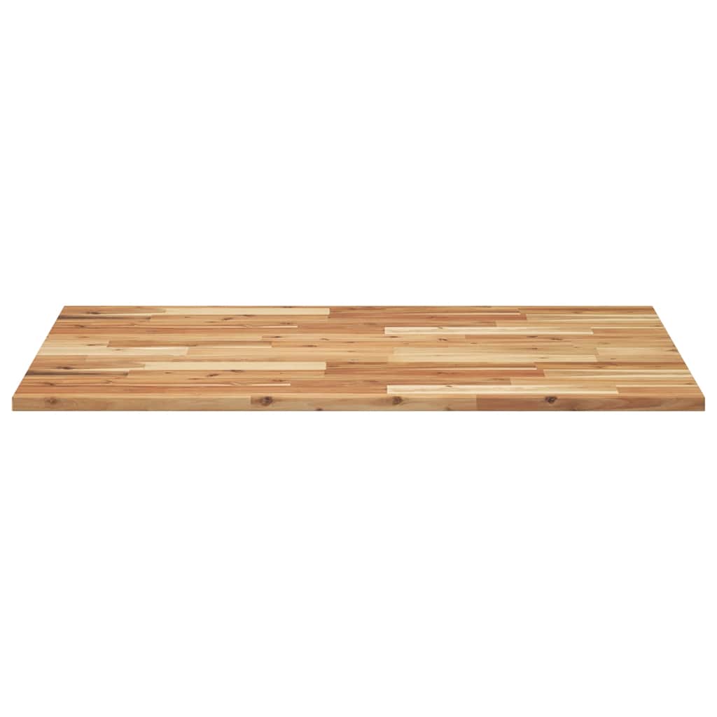 Table Top Rectangular 120x70x2 cm Solid Wood Acacia