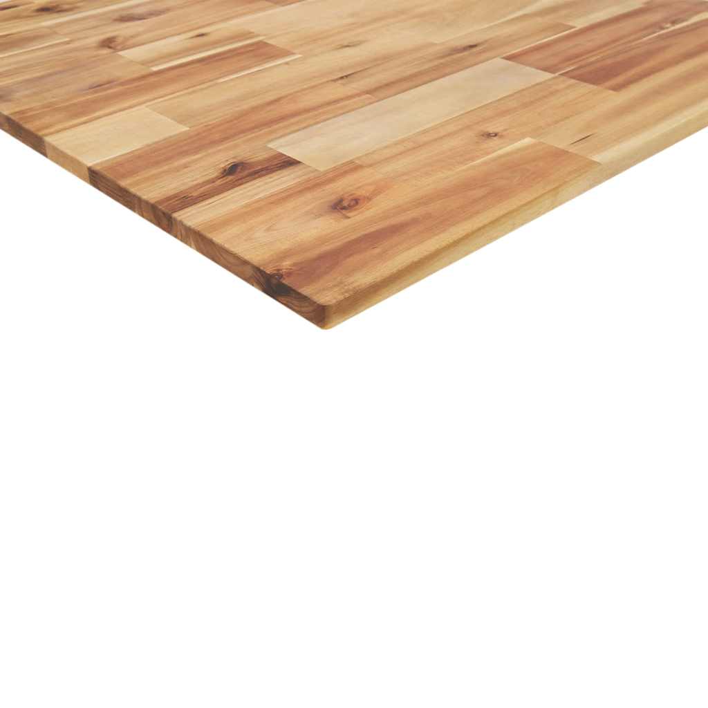 Table Top Rectangular 120x70x2 cm Solid Wood Acacia