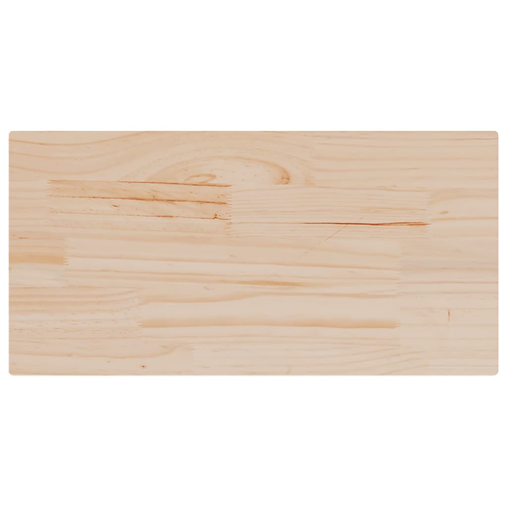 Table Tops 2 pcs 70x35x1.7 cm Rectangular Solid Wood Pine