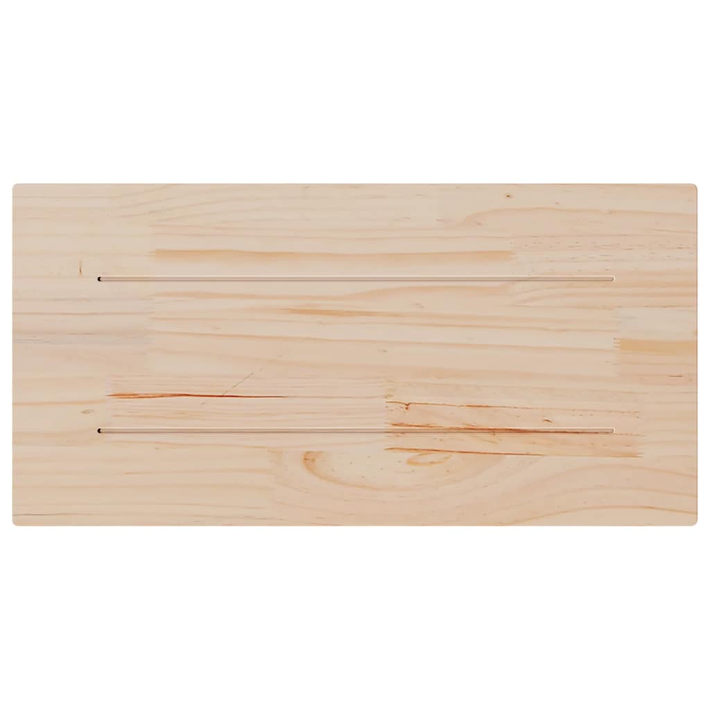 Table Tops 2 pcs 70x35x1.7 cm Rectangular Solid Wood Pine