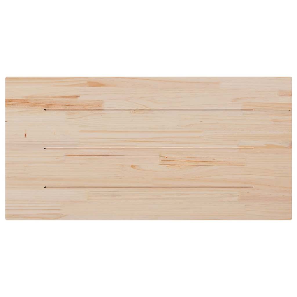 Table Tops 4 pcs 100x50x1.7 cm Rectangular Solid Wood Pine