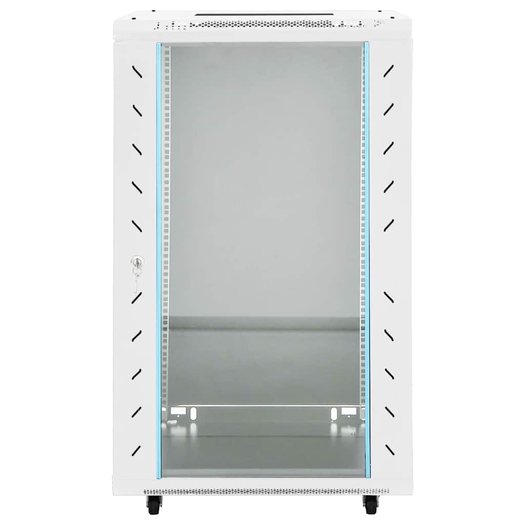 Network Cabinet with Storage Grey 600 x 600 x 1000 mm Steel