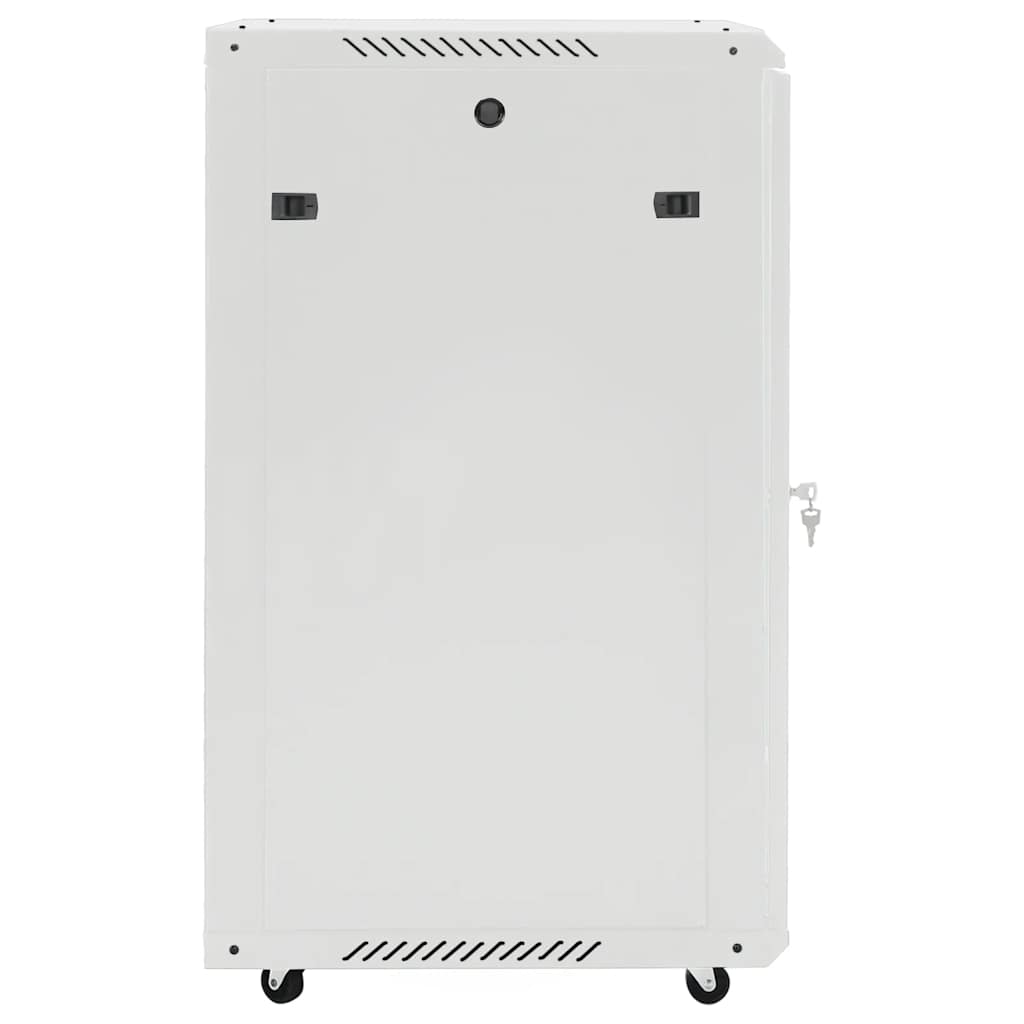 Network Cabinet with Storage Grey 600 x 600 x 1000 mm Steel