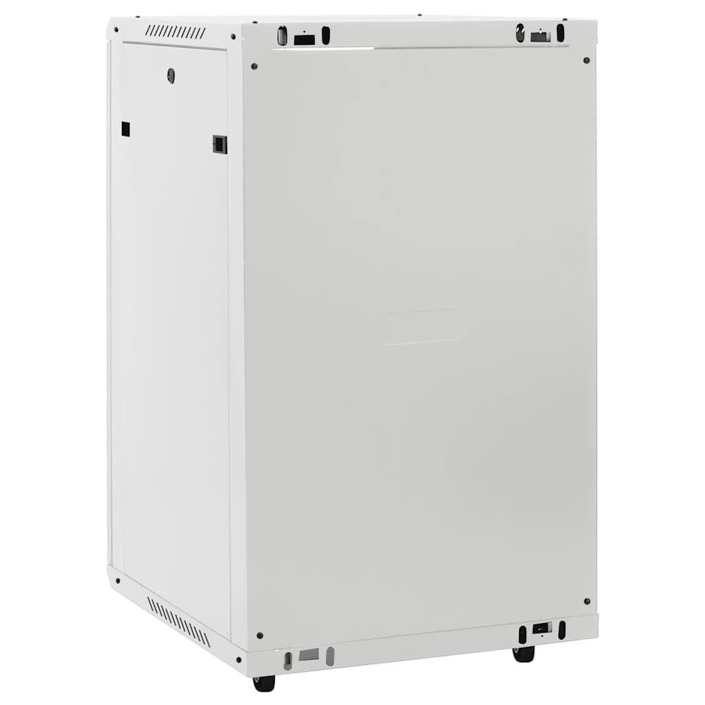 Network Cabinet with Storage Grey 600 x 600 x 1000 mm Steel