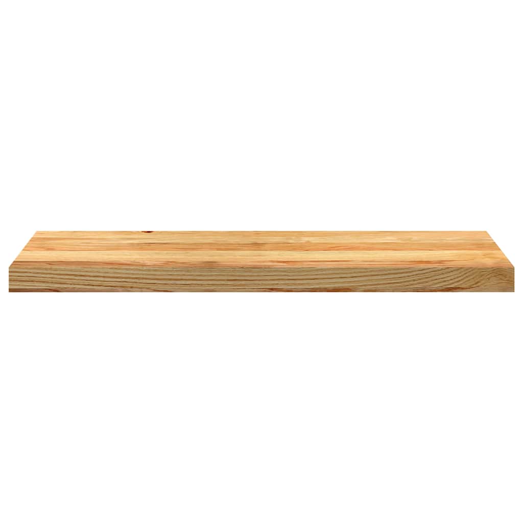 Stair Treads 8 pcs Light Brown 80x25x2 cm Solid Wood Oak