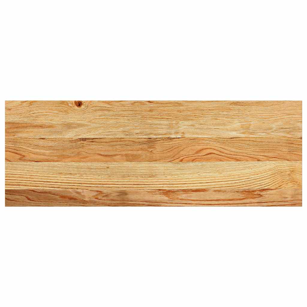 Stair Treads 8 pcs Light Brown 70x30x2 cm Solid Wood Oak