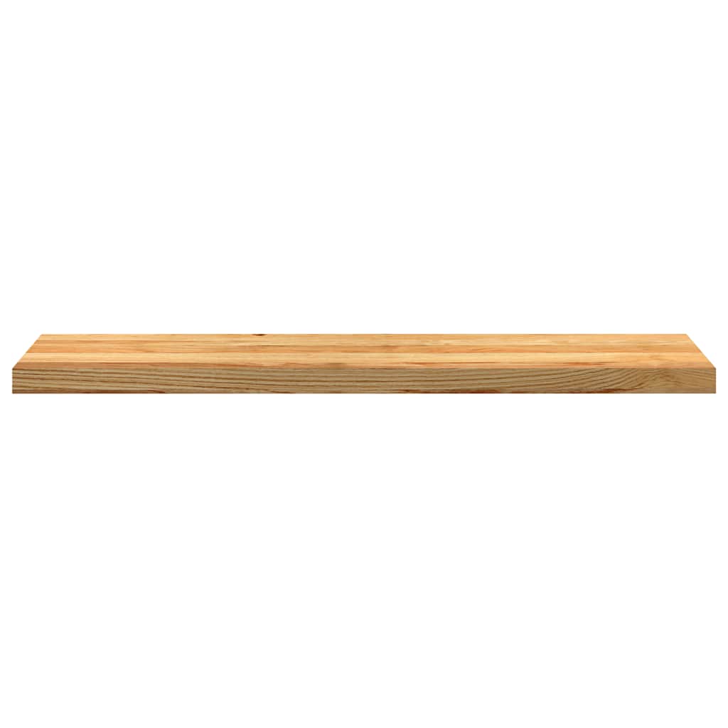 Stair Treads 12 pcs Light Brown 110x30x2 cm Solid Wood Oak