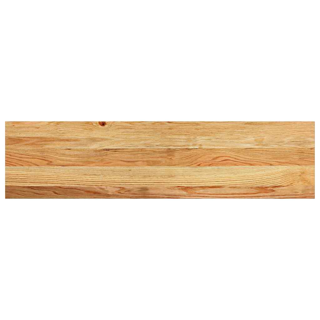 Stair Treads 16 pcs Light Brown 100x25x2 cm Solid Wood Oak