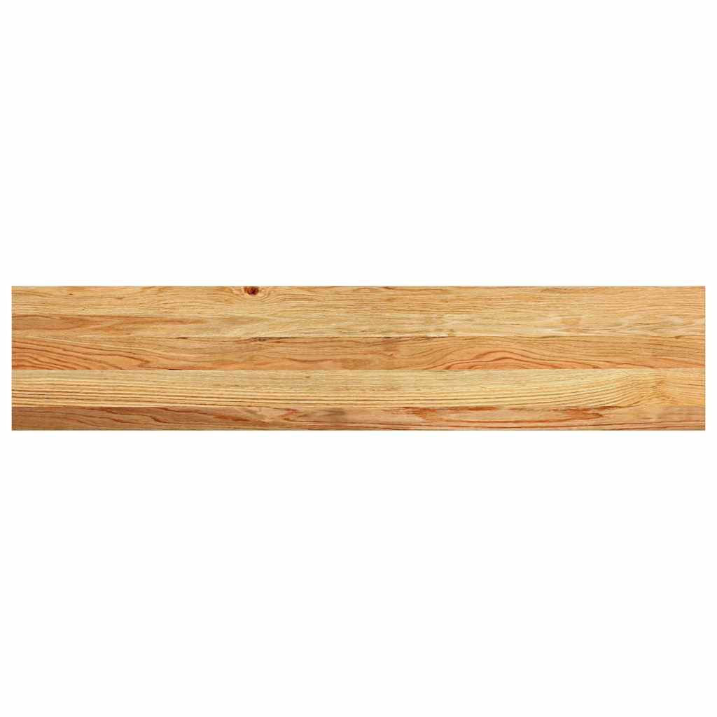Stair Treads 20 pcs Light Brown 120x30x2 cm Solid Wood Oak
