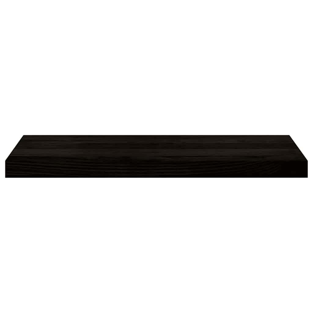 Stair Treads 16 pcs Brown Black 70x25x2 cm Solid Wood Oak