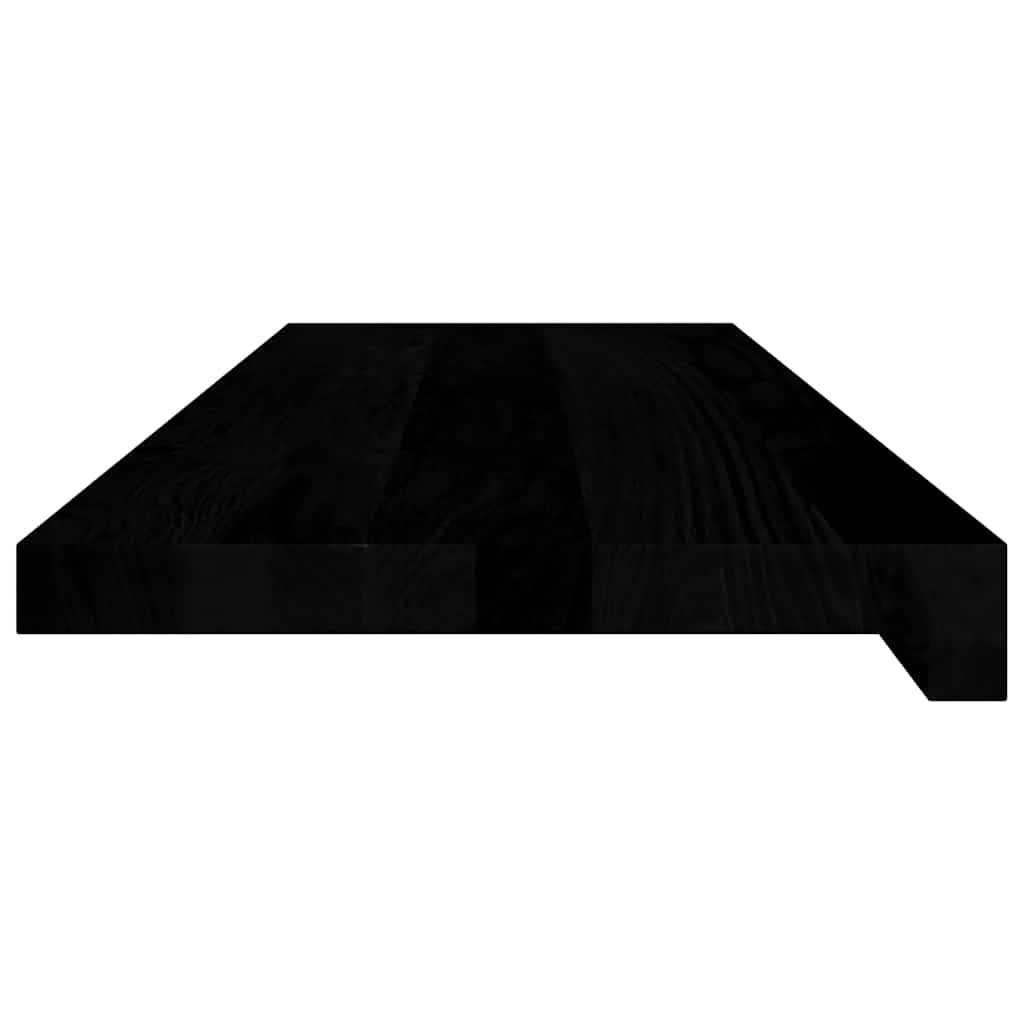 Stair Treads 20 pcs Brown Black 80x30x2 cm Solid Wood Oak