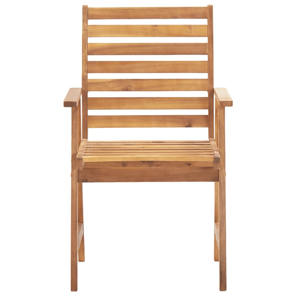 3 Piece Garden Dining Set Solid Wood Acacia