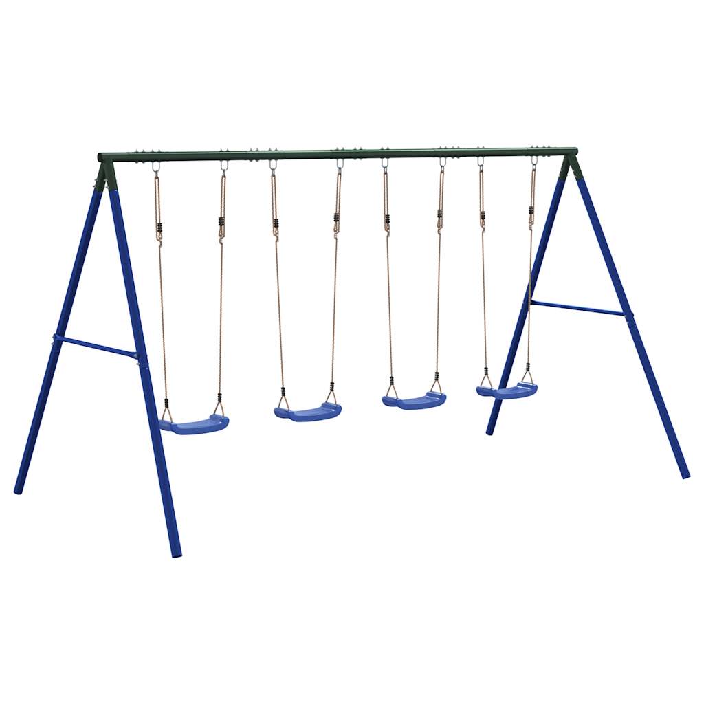 Outdoor Swing Set with 4 Swings