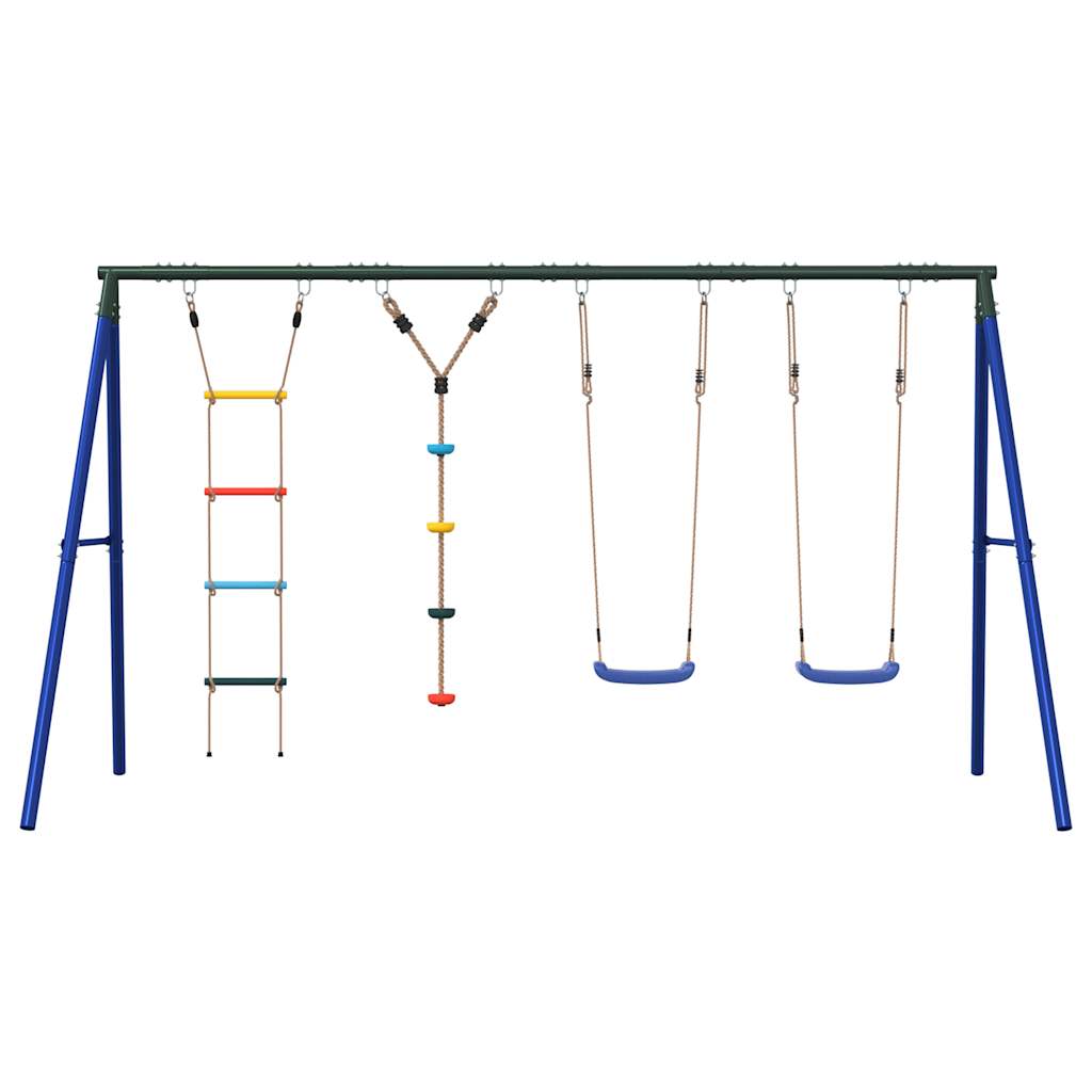 Outdoor Swing Set with Swings. Ladder. Disc Swing