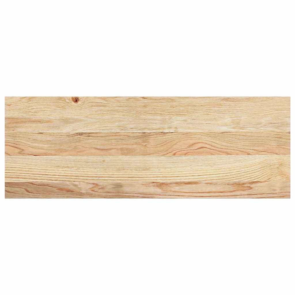 Stair Treads 2 pcs Untreated 70x25x2 cm Solid Wood Oak