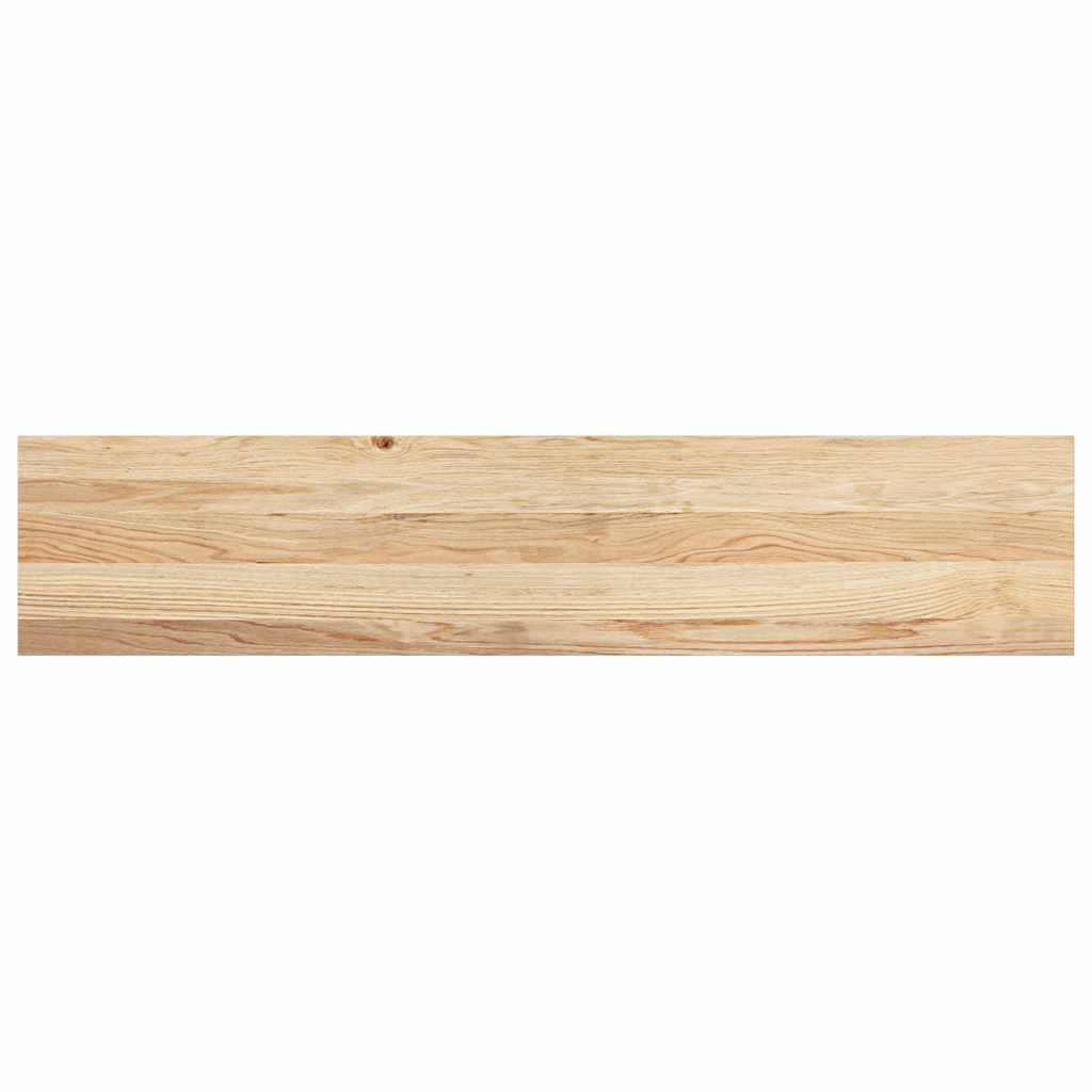Stair Treads 2 pcs Untreated 120x25x2 cm Solid Wood Oak