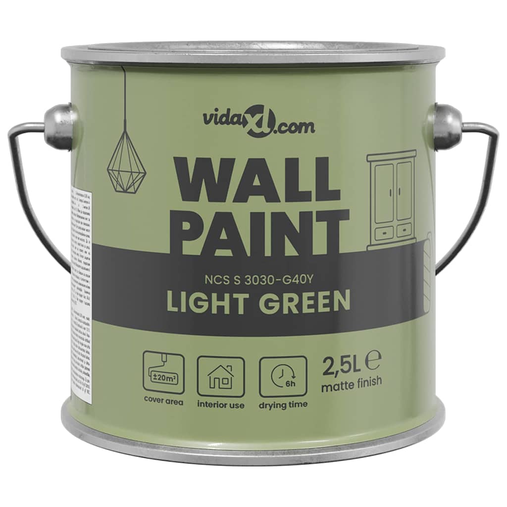 Wall Paint Green 2.5 L Wall Print