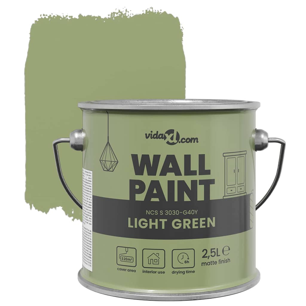 Wall Paint Green 2.5 L Wall Print