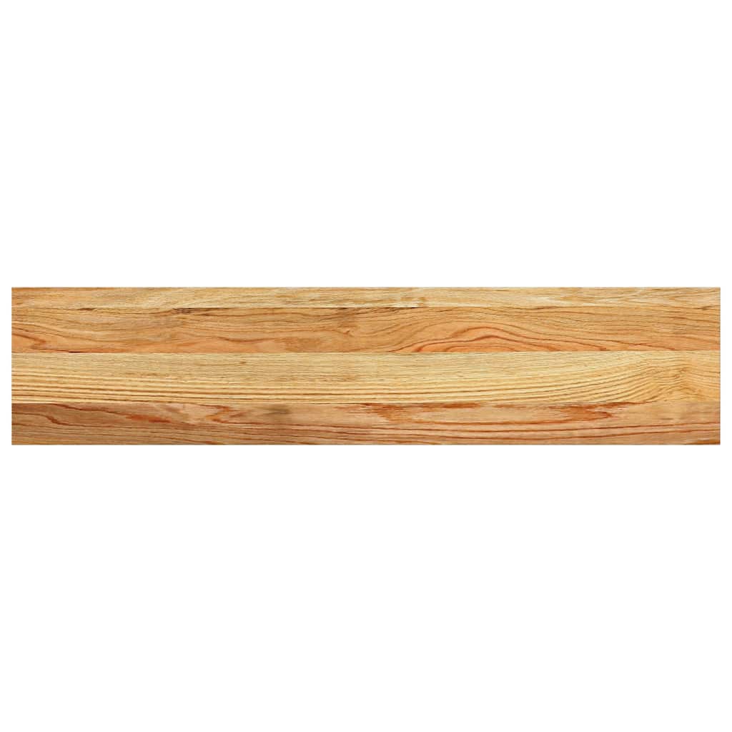 Window Sills 2 pcs Light Brown 90x20x2 cm Solid Wood Oak