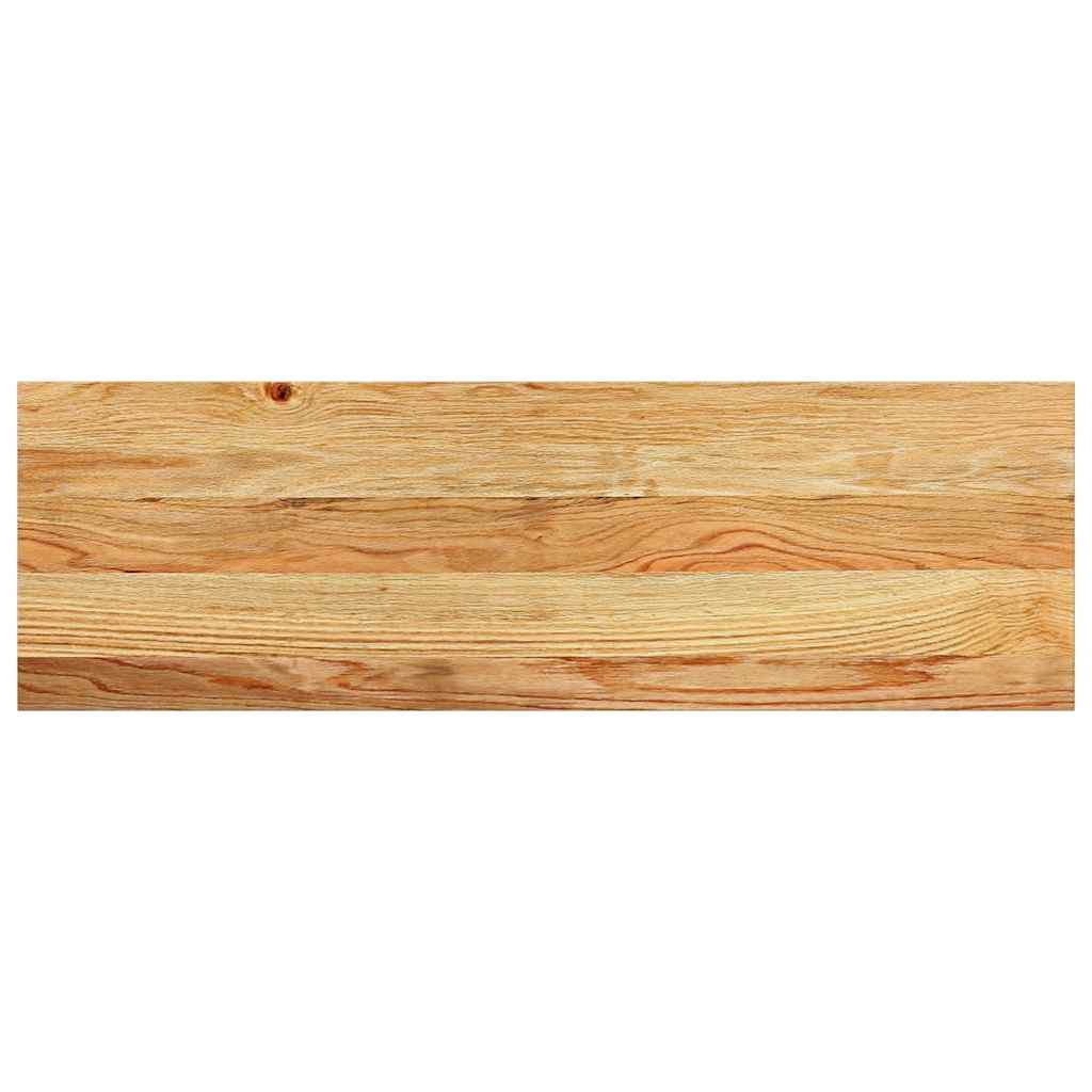 Window Sills 2 pcs Light Brown 80x25x2 cm Solid Wood Oak