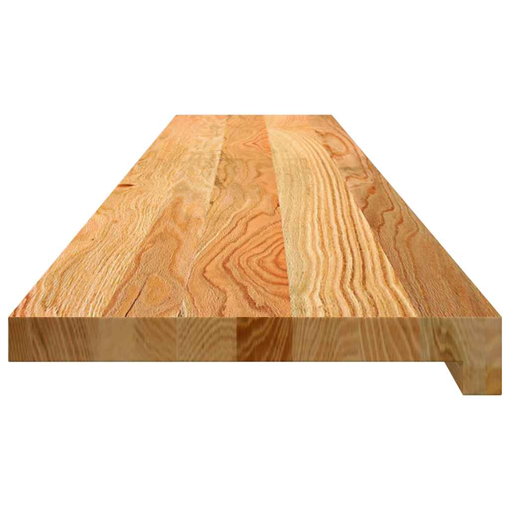 Window Sills 2 pcs Light Brown 140x25x2 cm Solid Wood Oak