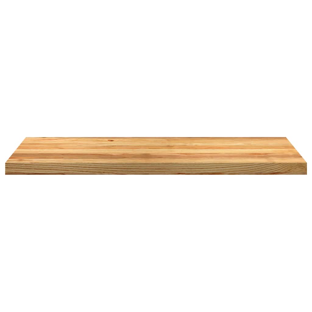 Window Sills 2 pcs Light Brown 100x40x2 cm Solid Wood Oak