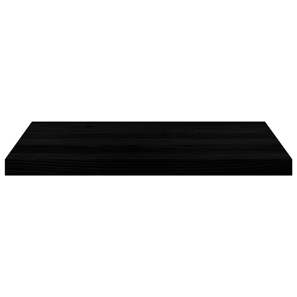 Window Sills 2 pcs Brown Black 70x40x2 cm Solid Wood Oak