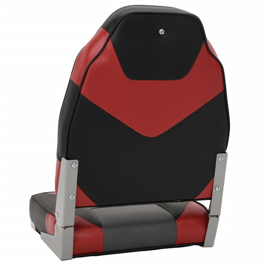 4 Piece Foldable Boat Seat Set High Backrest