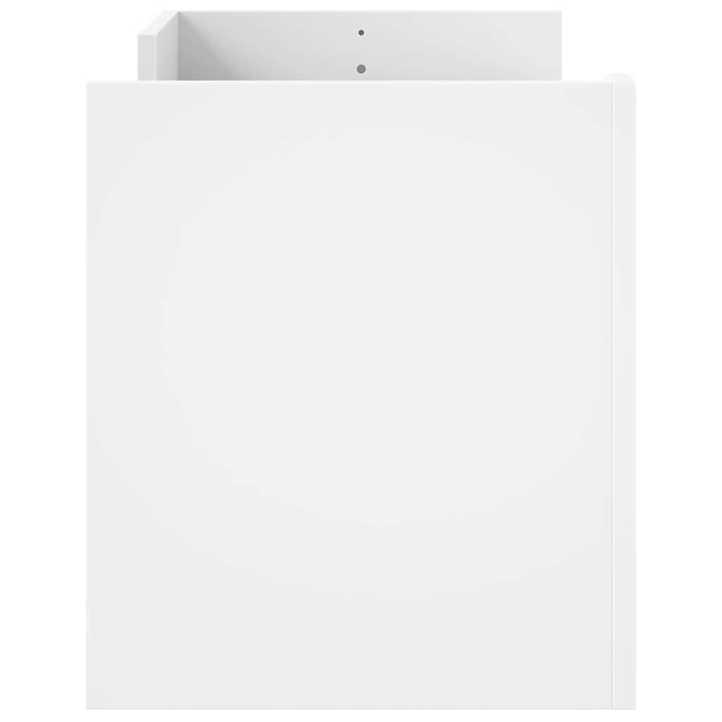 TV Cabinet White 100x35x40 cm Engineered Wood