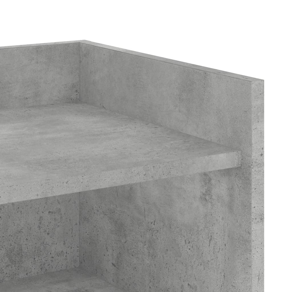 Sideboard Concrete Grey 45x35x75 cm Engineered Wood