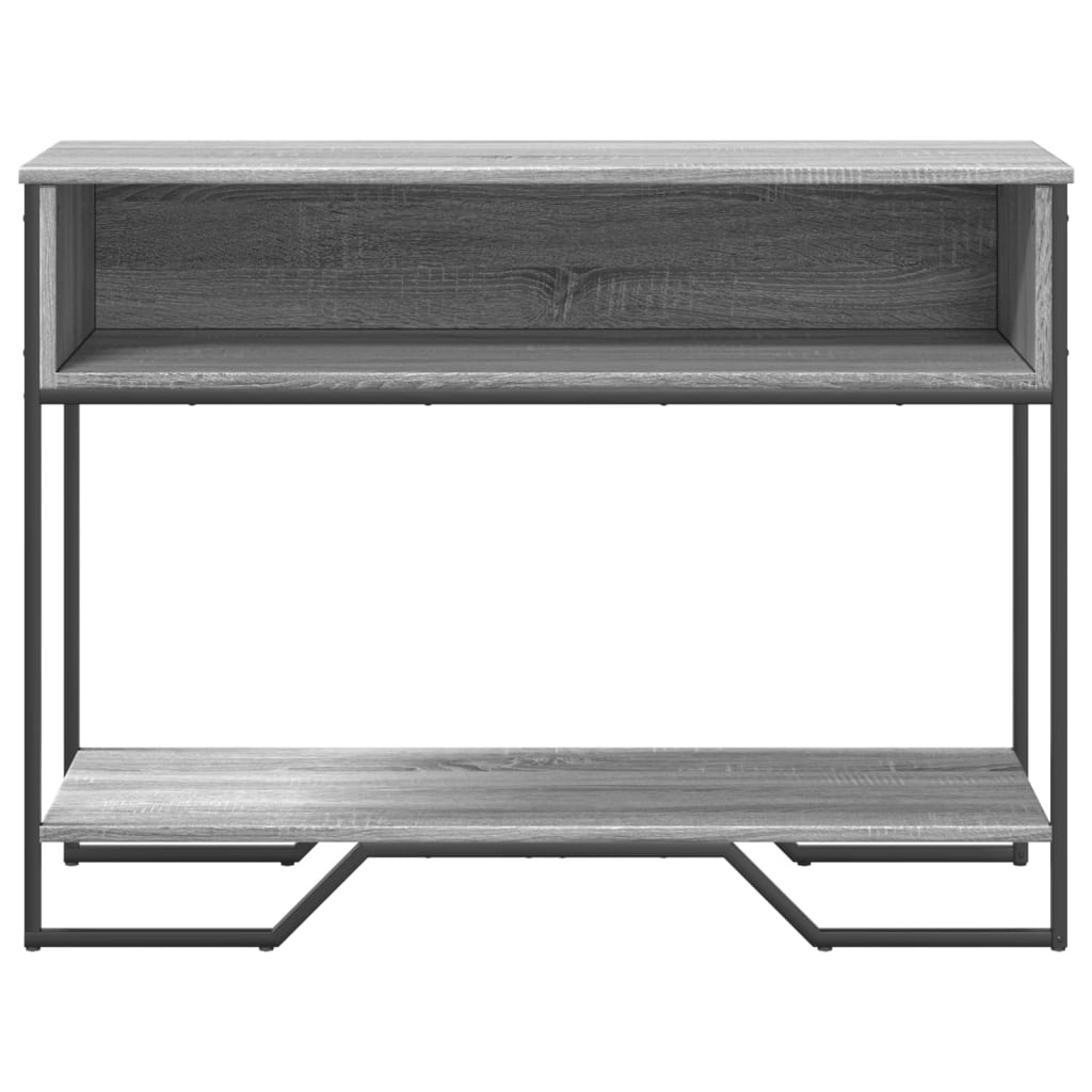 Console Table Grey Sonoma 100x35x74,5 cm Engineered Wood