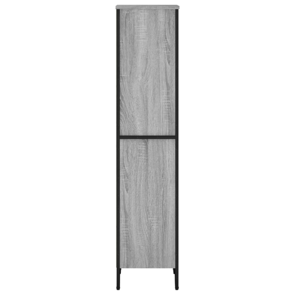 Bookcase Grey Sonoma 50x31x137,5 cm Engineered Wood