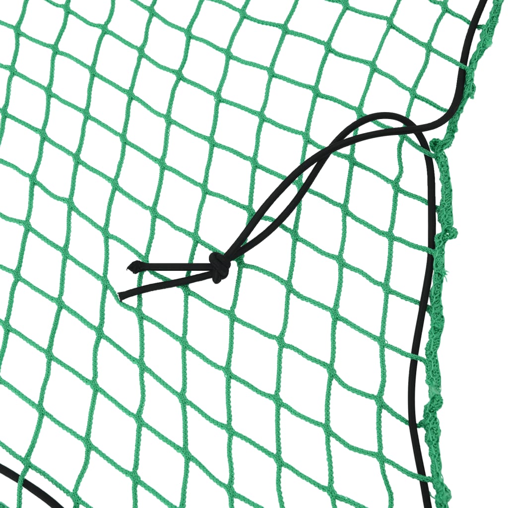 Trailer Net with Elastic Rope Green 6x3 m PP