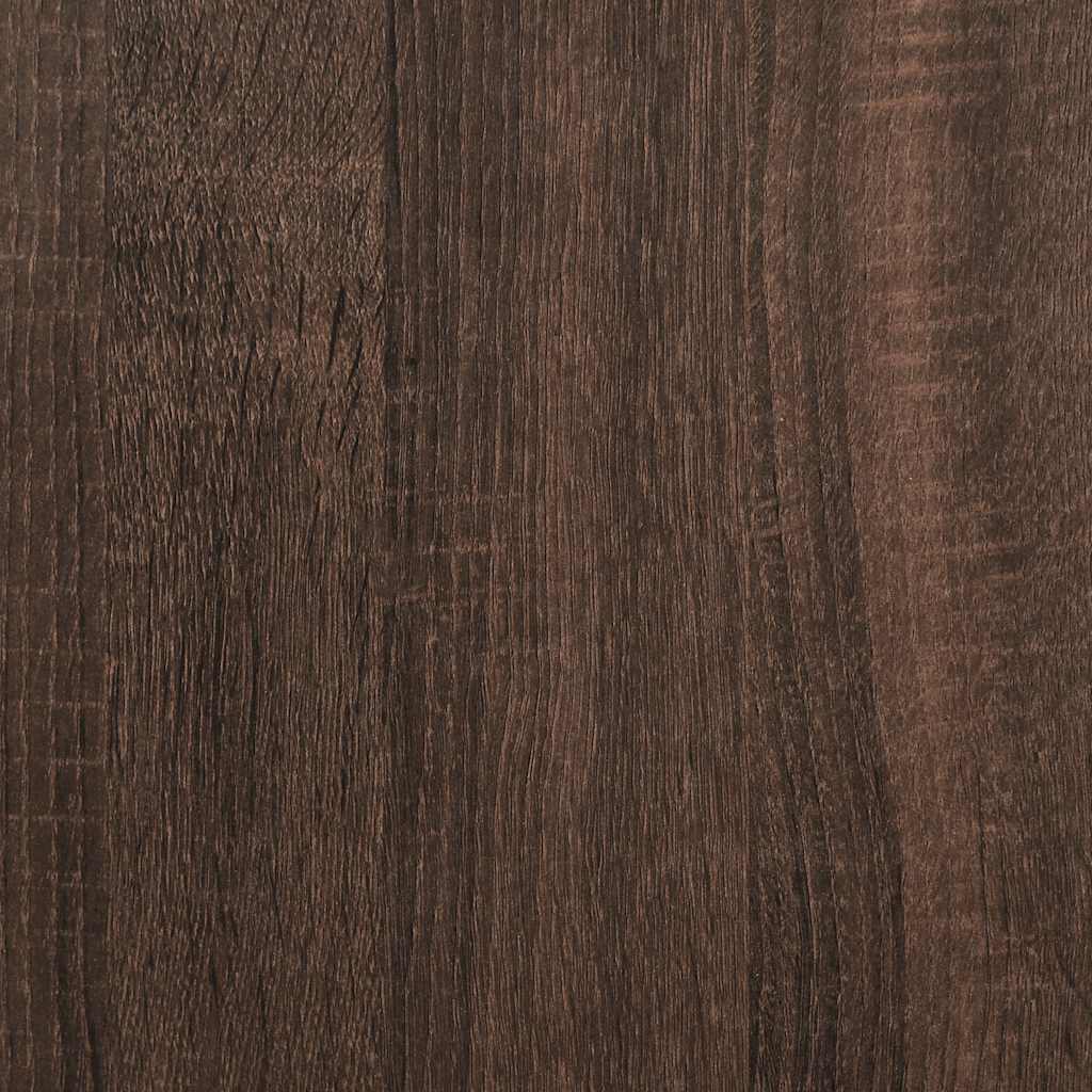 Sideboard Brown Oak 68x35x76 cm Engineered Wood