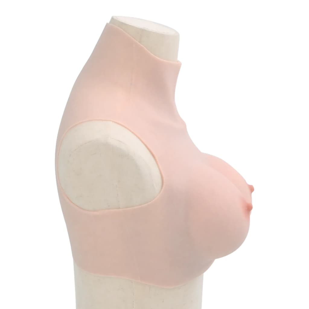 Silicone Breastplate Caucasian E Cup