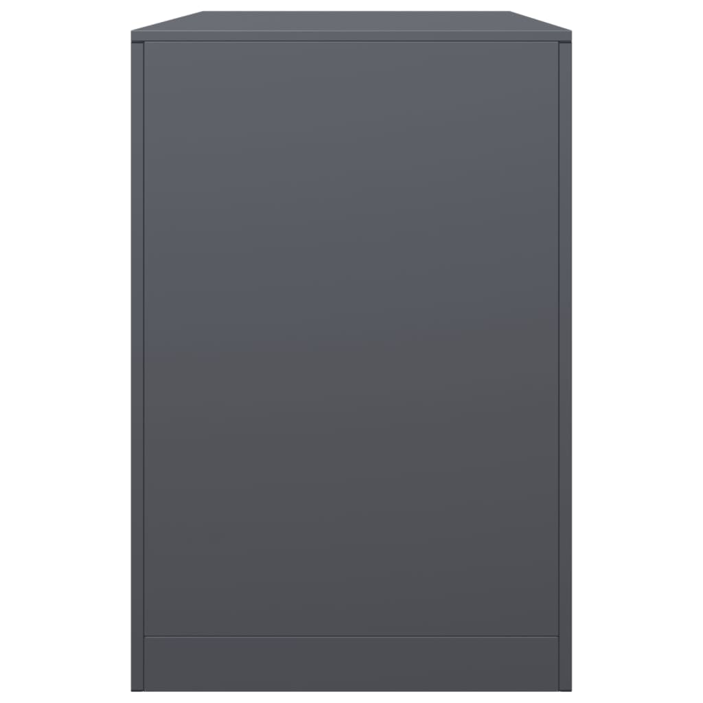 Firewood Rack Anthracite 100x40x60 cm Steel