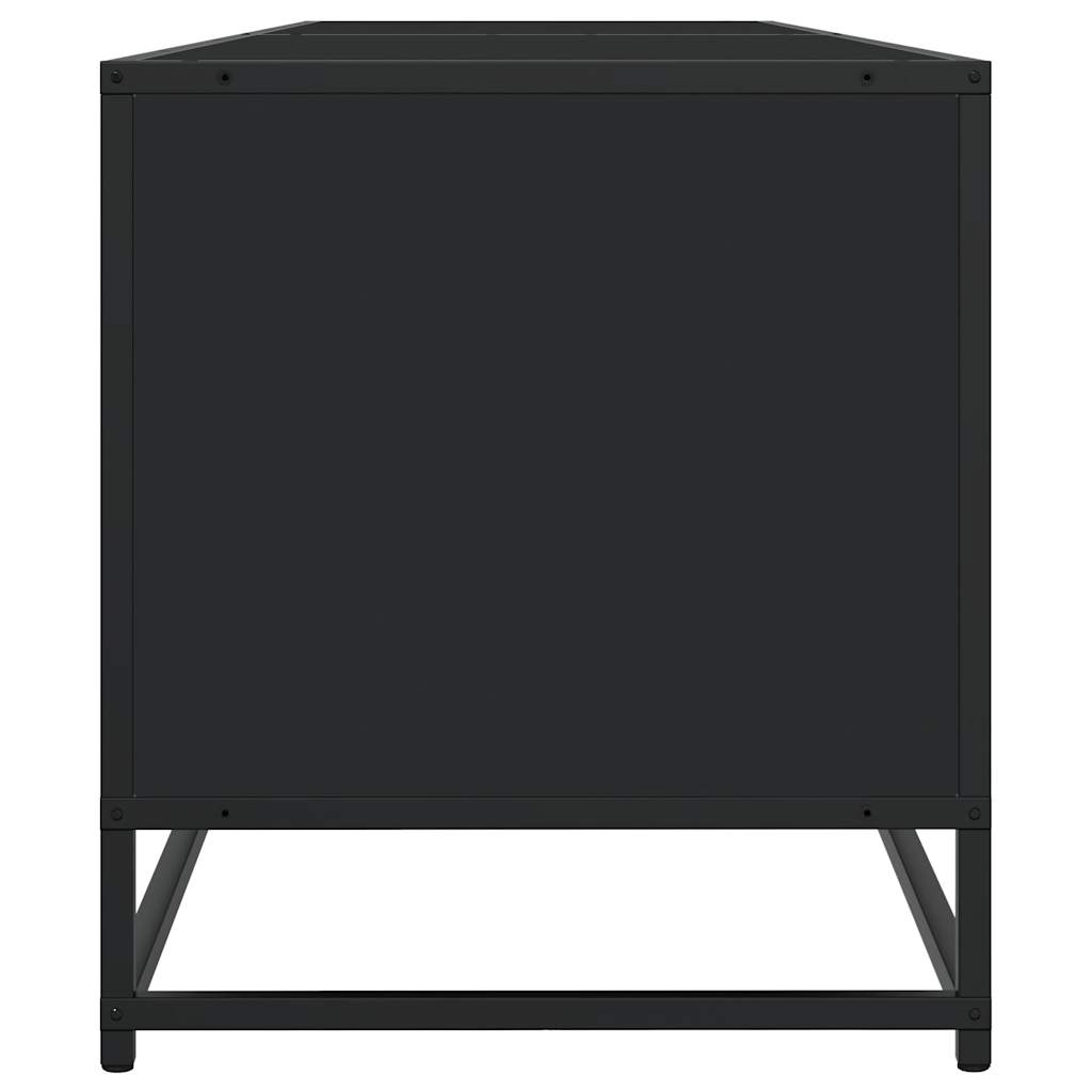 TV Cabinet Black 180,5x40x46 cm Engineered Wood