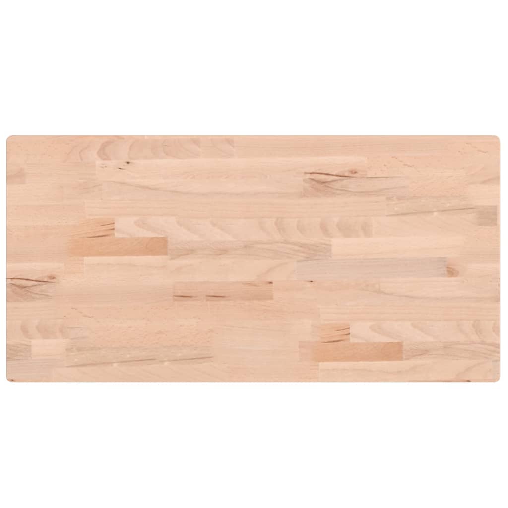 Basin Shelf Wall Mounted Steel and Solid Wood Beech