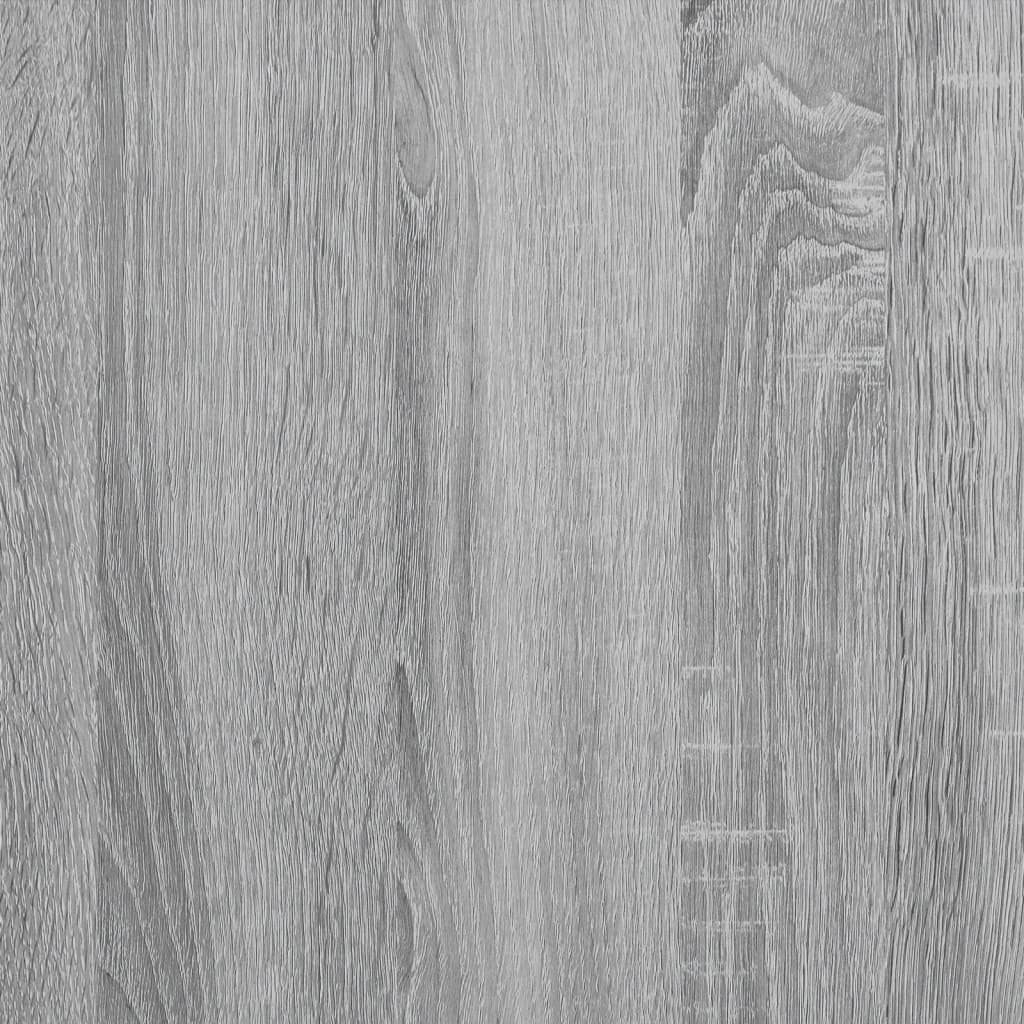 Bookcase Grey Sonoma 68,5x32x68,5 cm Engineered Wood