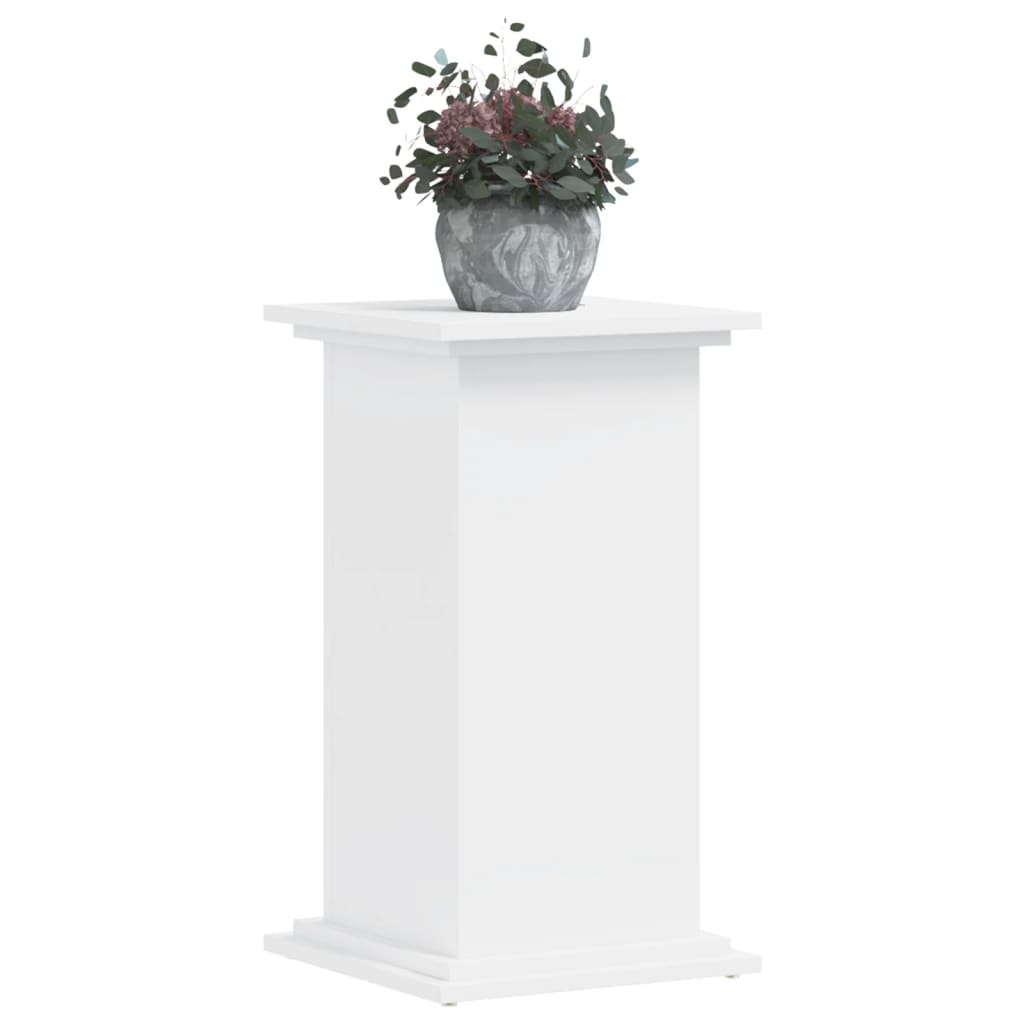 Plant Stand White 33 x 33 x 60 cm Engineered wood