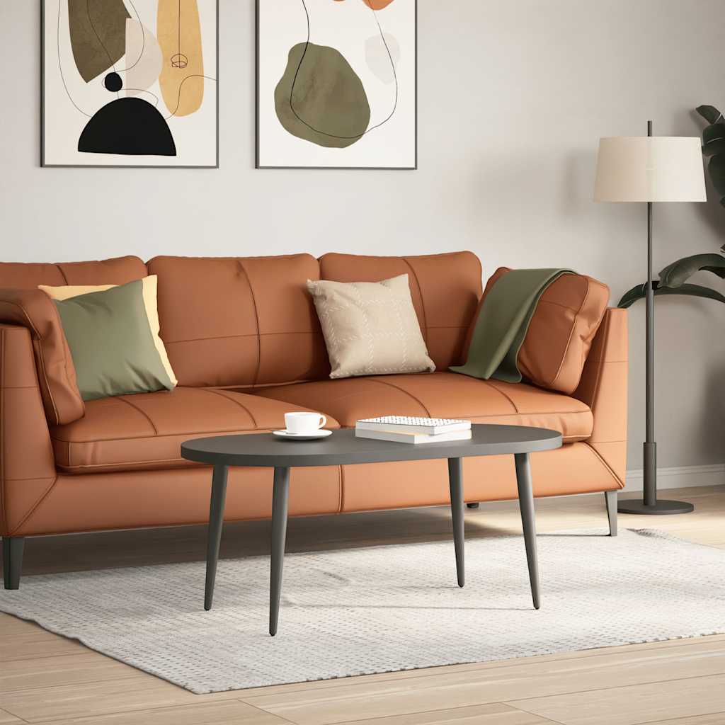 Coffee Table Legs Conical Shape 4 pcs Anthracite 30-31 cm Steel